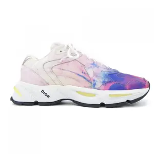 Pre-owned Dior Rubber Small Leather Goods Sneakers