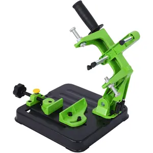 ​​Donext Angle Grinder Attachments, Universal Fixed Bracket Stand for 150/180/230mm Grinders, Multifunctional Table Saw Desktop Pull Rod with Adjustable Cutting Base Guide​