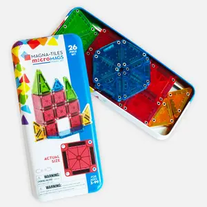 Magna-Tiles |  Micromags Travel Set 26-Piece 3+