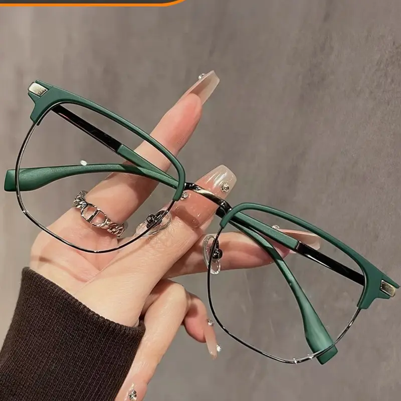 Reading Glasses Women And Men Retro Cute Cat Eye Reading Glasses, Clear Transparent Fashionable Trending Eyeglasses Magnifying Glasses for Seniors Frame Glasses Reading Eyewear