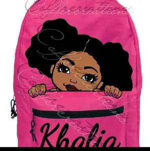 Khalia customized Canvas backpack