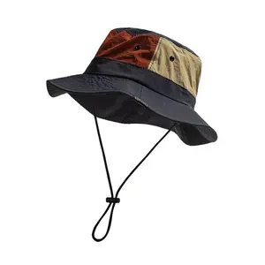 2026 Japanese-Style Summer Sun Hat: Women's Color-Block Bucket Hat—Versatile Outdoor Headwear for Hiking, Camping, and Travel (Unisex)