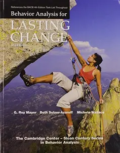 USED-Behavior Analysis for Lasting Change, Third Edition by G. Roy Mayer (Hardcover)