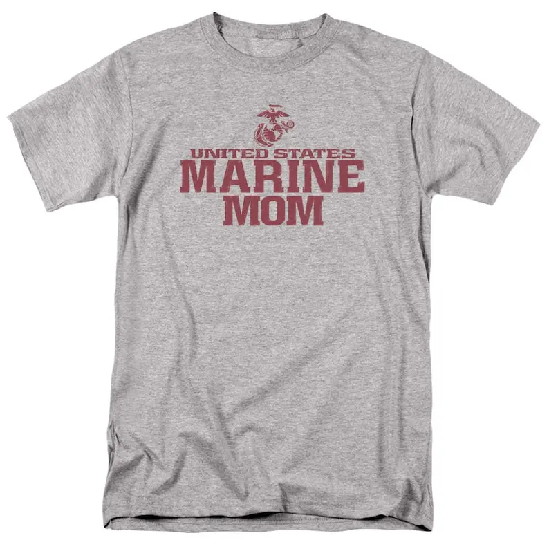 U.S. Marine Corps Marine Mom Athletic Heather Shirts