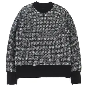 Pre-owned GIVENCHY Wool Small Leather Goods 4G logo sweater