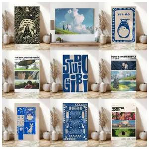 Wall Art: Totoro and Spirited Away Themed Decorative Hanging Posters and Decorations
