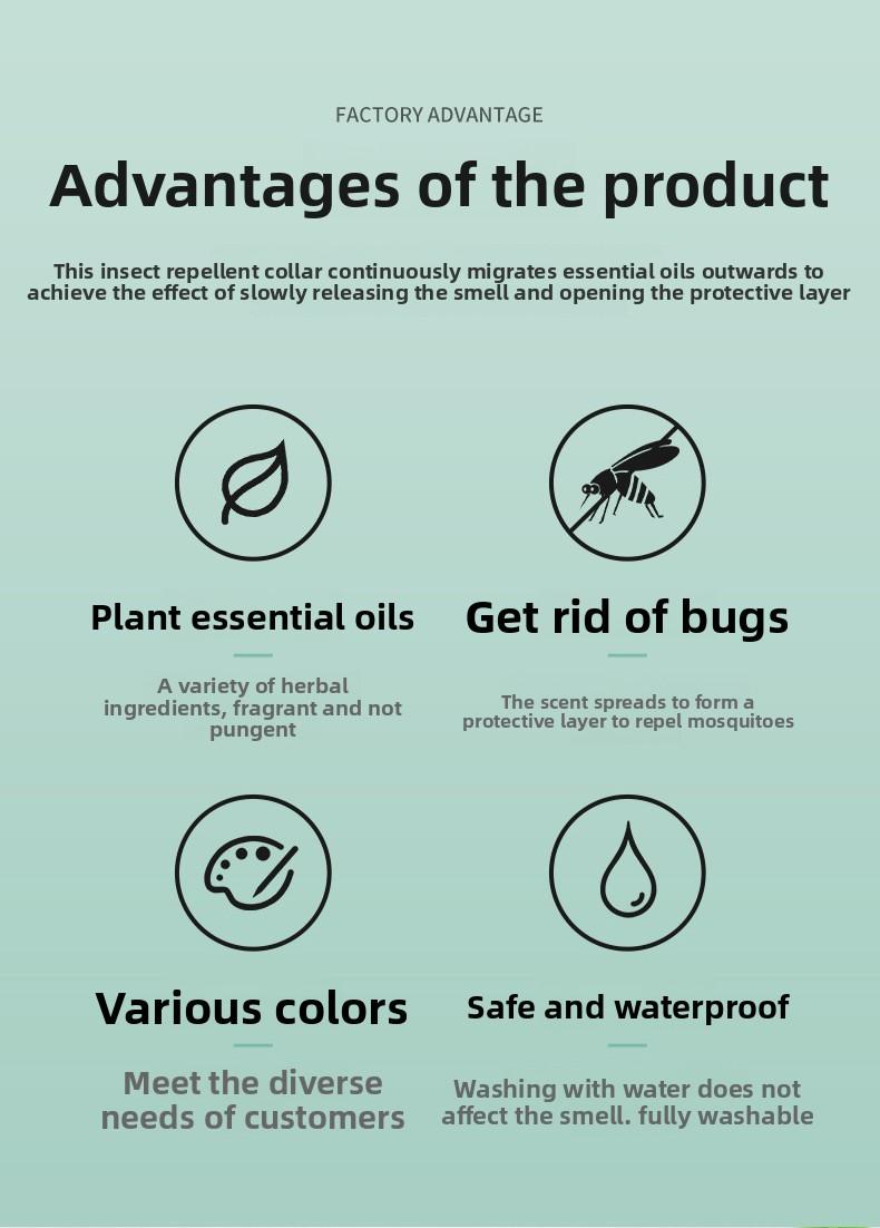 Tick Collar For Dogs&Cats，Treatment & Prevention, Vet-Recommend, 8 Month Protection