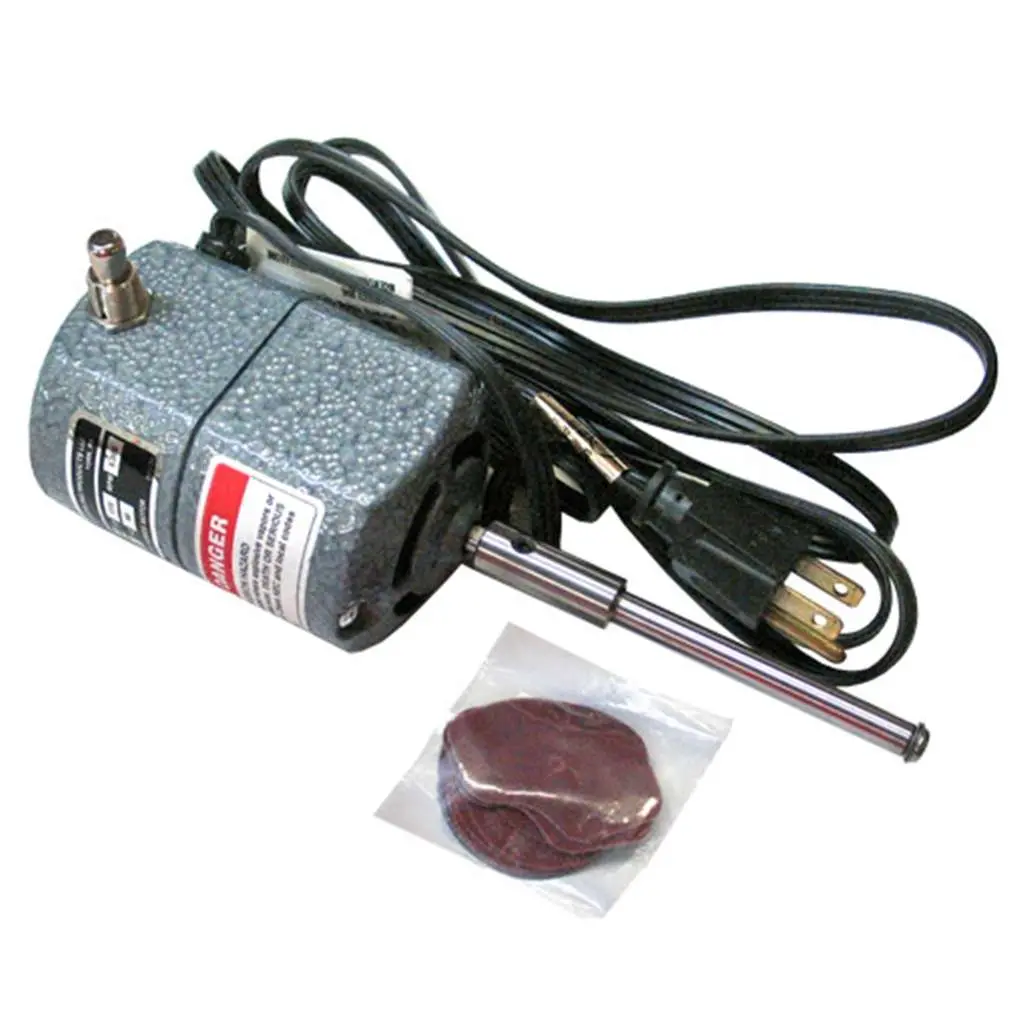 Bowlerstore Heavy Duty Bevel Sander with Heavy Duty Motor, 10 Sanding Discs for Bowling Ball Finishing