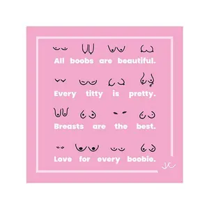 Pink Body Positivity Sticker