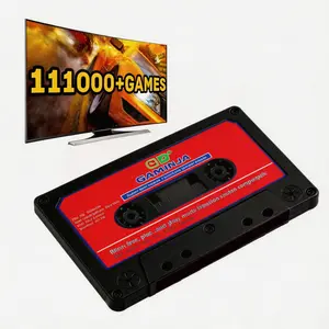 GAMINJA 500G Portable External Game Hard Drive, Usb3.0 Interface, 110000+ Games, Compatible with MAC Os & Windows Vista/7/8/9/10