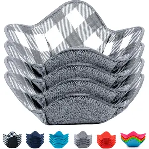 Bowl Holders for Hot Food Set of 4 Hot Pads for Bouillon Cups Multipurpose Heat Proof Plate Holder