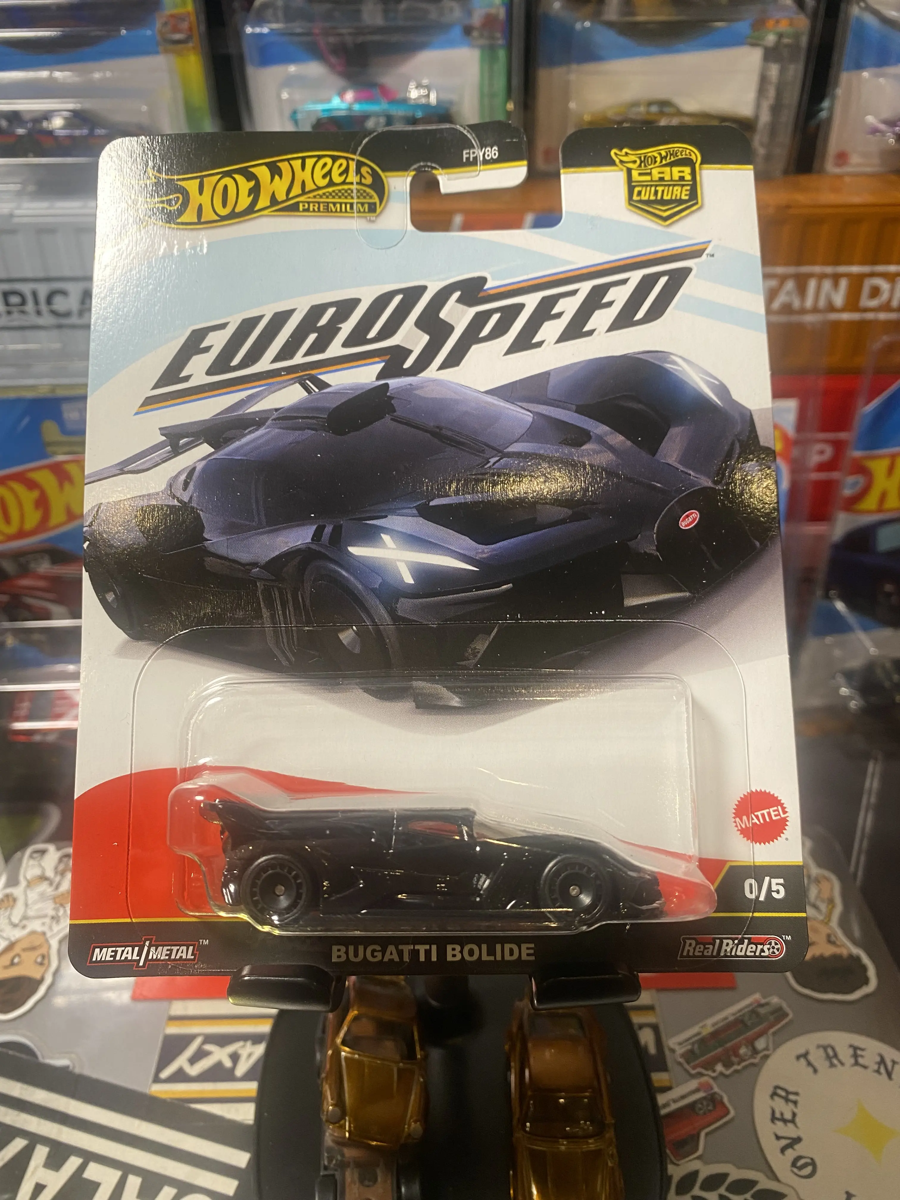 HOT WHEELS EURO SPEED BUGATTI BOLIDE 0/5 CHASE