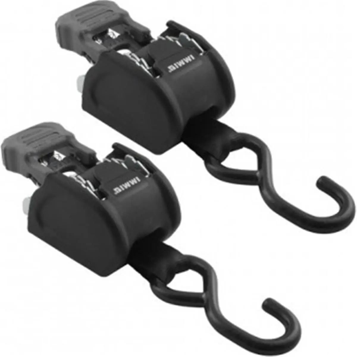 212 MAIN Mini G3 Transom Tie-Downs for Boaters, Self-Retracting 1 inch Boat Buckles, Compact with Dual Locks, 2800 lbs Capacity, 2-Pack, Boating, Anti-Corrosive, One Bolt