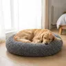 Muddy Mat Cloud K-9 Chenille Pet Bed - Round