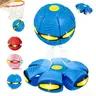 Christmas Holiday Gift for Kids, Magic Meta Ball Magic Flying Saucer Bouncing Ball, Flat Disc Parent-child Interactive Toy, Educational Reaction Training Ball, Thickened Explosion-proof Smooth Play