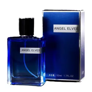 ANGEL ELVES Dark Blue Perfume -50ml / 1.7oz, Men's Cologne. A gentleand soothing fresh floral fragrance.Notes: White Ambergris, Musk, Lily ofthe Valley, Jasmine.Isummer fragrance men I long lastingpertume
