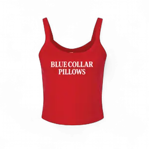 Blue Collar Pillows Tank Top