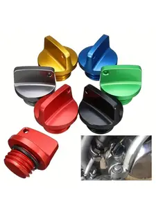 1PCS Universal Motorcycle Engine Oil Filler Cap Screw Cover Plug Replacement CNC Oil Filler Cover Cap Plug Protector For Honda For Yamaha For Suzuki For Kawasaki For Ducati