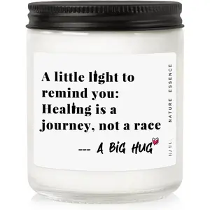 Sympathy Gifts for Loss of Loved One - Lavender Scented Soy Candle, Memorial Candle for Grief, Condolence  for Men and Women, Pet Loss Remembrance