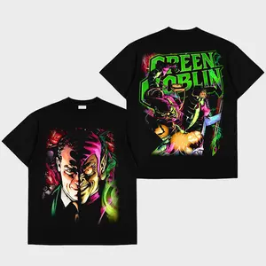 Green Goblin “We are who we choose to be.” Premium Cotton T-Shirt, Character Image Comics Fans Shirt, Dark Superhero T-Shirt, Comic Book Fans T-Shirt, Superhero Graphic Tee