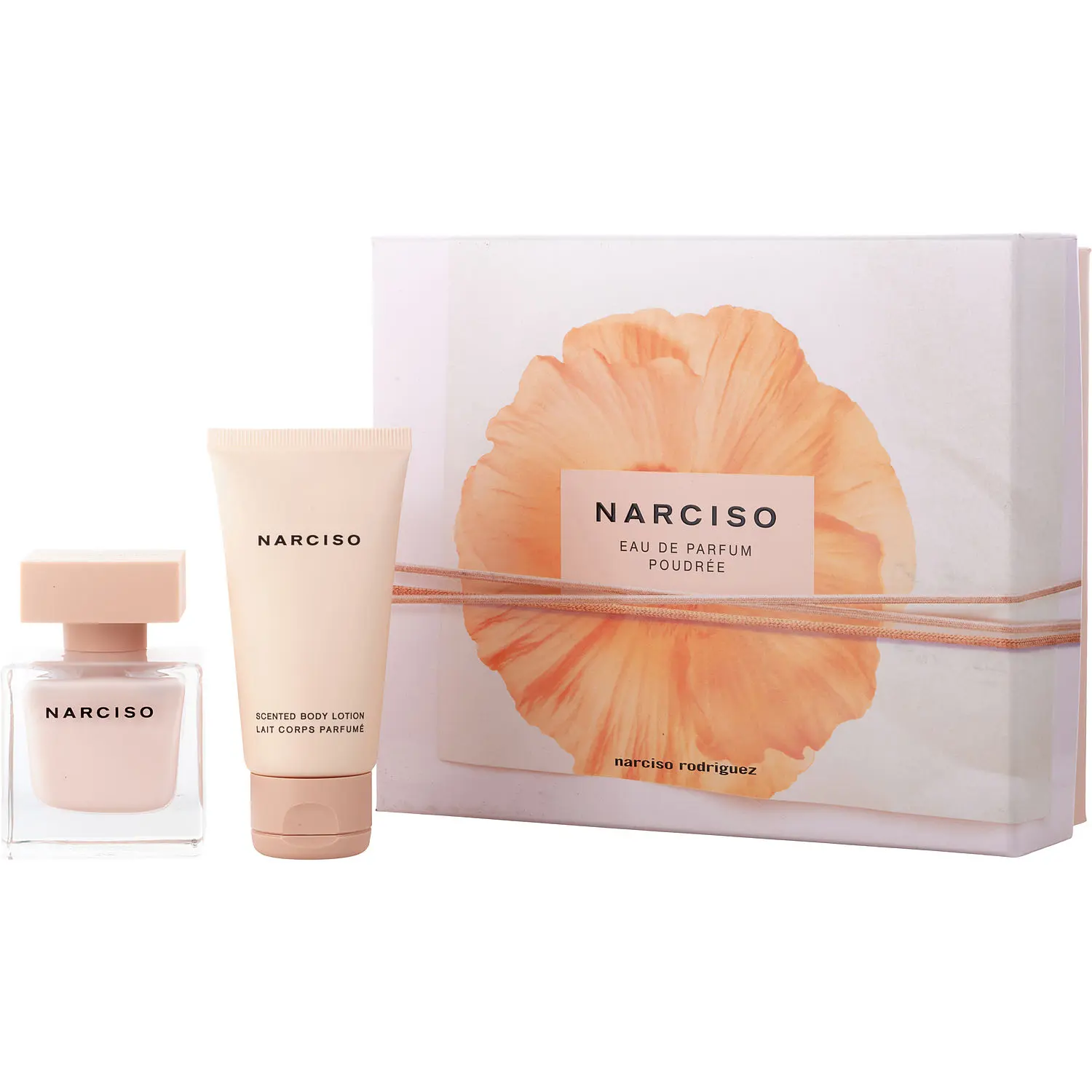 Narciso Rodriguez Narciso Poudree Set-Eau De Parfum Spray 1.6 Oz & Body Lotion 1.6 Oz For Women
