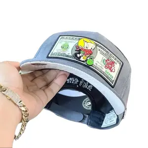 Trendy Embroidered Cartoon Streetwear Cap Adjustable Unisex Baseball Hat with Unique Design and Adjustable Fit for Men & Women