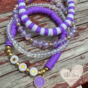 Smile Purple set de 4