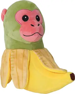 Italian Brainrot Plush,11 inch Chimpanzini Bananini Toy Gift,Cute Stuffed Figure Doll for Kids and Adults Inspired Plush Toy monkey