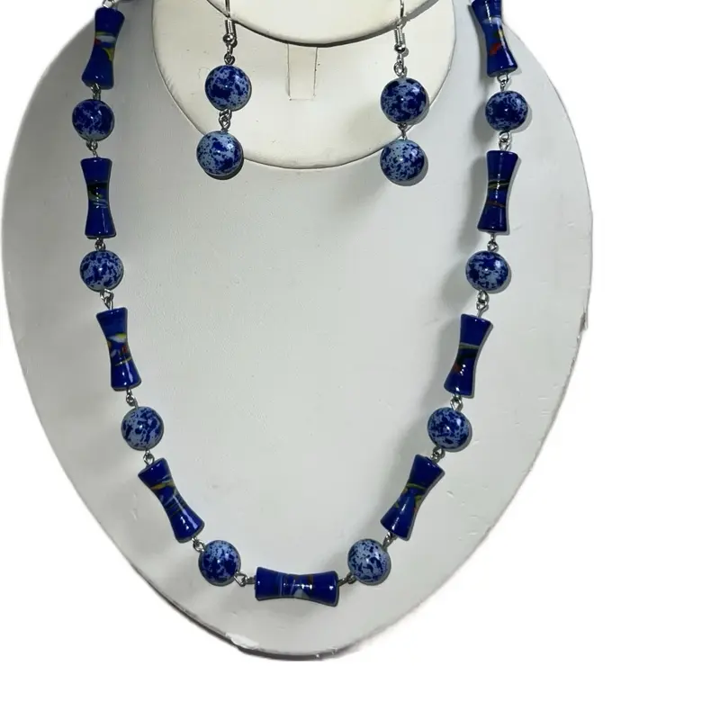 Custom handmade jewelry, and earrings set