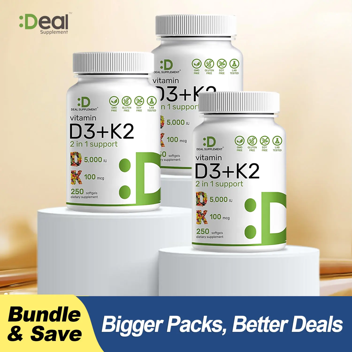 D3K2 Pack of 3