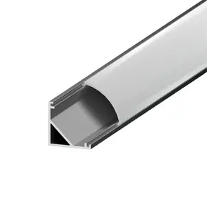 Diode LED S45-Series 48 in. Rounded Corner Aluminum Channel with Frosted Lens