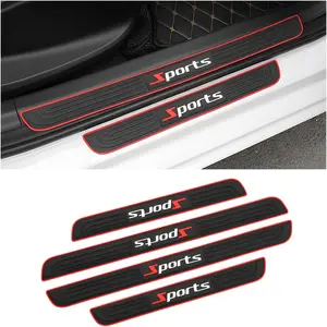 Car Door Sill Protector Anti-Scratch Edge Guards for Door Steps Universal Threshold Strips Automotive Exterior Accessories