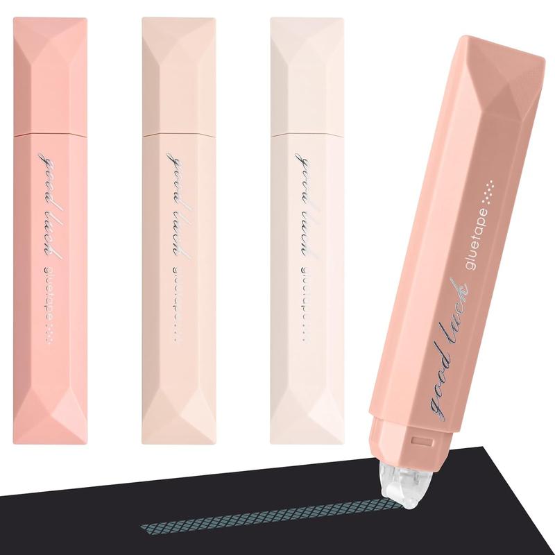 Tape Roller Adhesive, Easy Glide Glue Runner, Strong Hold, Ideal for Photos & DIY Crafts