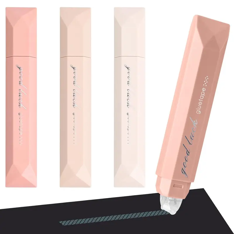 Tape Roller Adhesive, Easy Glide Glue Runner, Strong Hold, Ideal for Photos & DIY Crafts