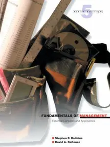 USED-Fundamentals of Management: Essential Concepts and Applications, 5th Edition by Stephen P. Robbins (Paperback)