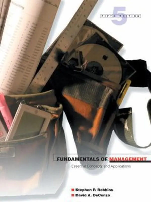 USED-Fundamentals of Management: Essential Concepts and Applications, 5th Edition by Stephen P. Robbins (Paperback)