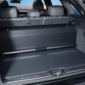 Car Trunk Organizers, Waterproof Trunk Storage Organizer with Lid and Push-pull Handle, Sturdy SUV Trunk Storage Box (40.5inch)