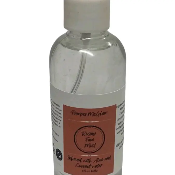 Rozay Face Mist Mini - Refreshing Face Mist with Coconut & Aloe, Moisturizing Formula, Vegan, Suitable for Facial Care