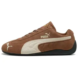 PUMA Speedcat Leather OG Low-Top Casual Shoes for Men and Women - Comfortable, Cushioned, Durable, Brown Trending Shoes, House White Official Shoes to Get / Maison Mihara
