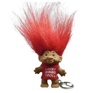 Lucky Bingo Troll Keychain