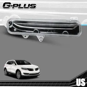 Right Passenger Side LED Fog Light Bumper Lamp Fit For 2016-2017 Lincoln MKX