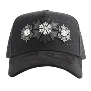 Barbas Hats “Platinum Snowflake” Snapback – Adjustable Streetwear Cap