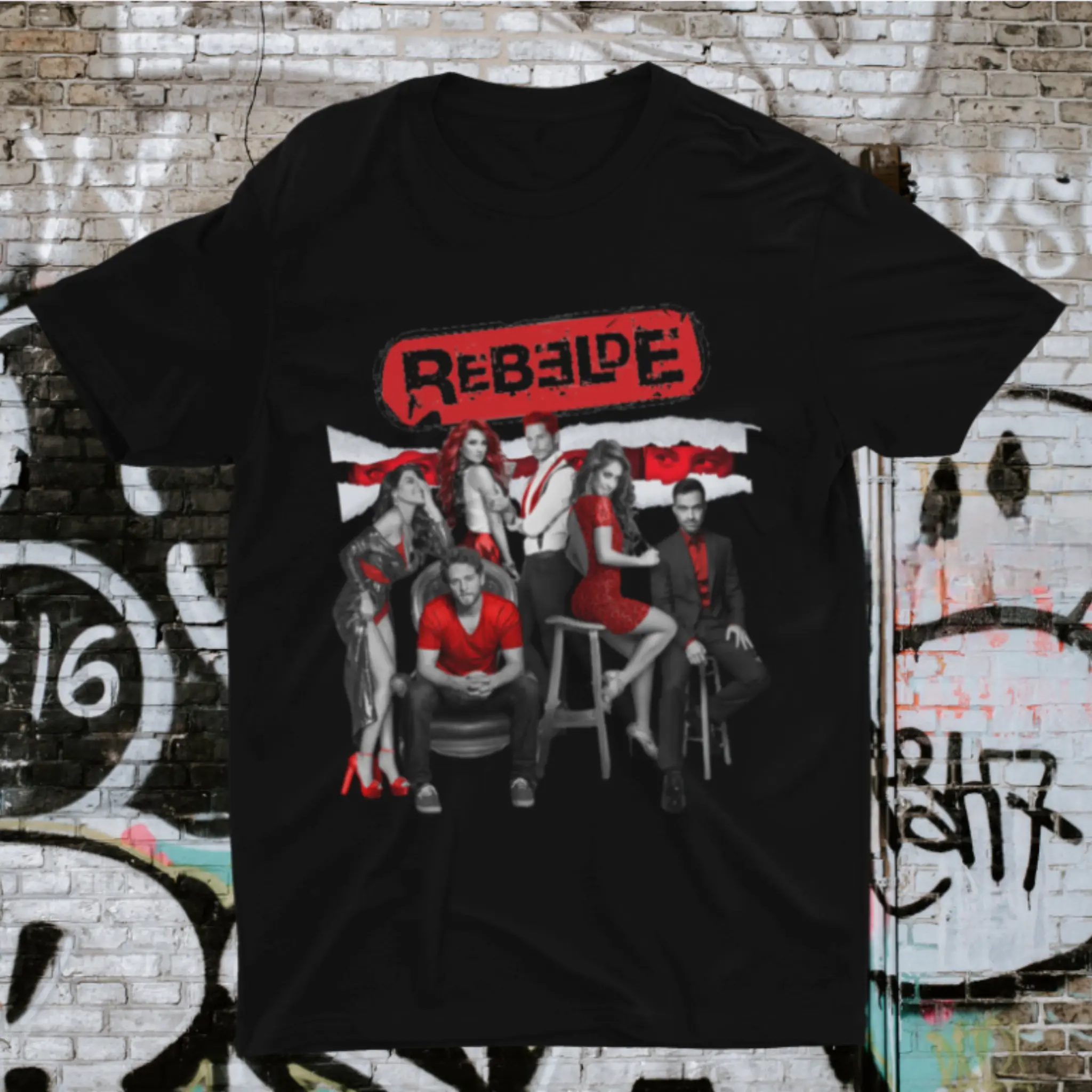Rebelde Retro 90's Tee Best Gift For Him Her Tee Shirt Sweatshirt 90s Bootleg Shirt