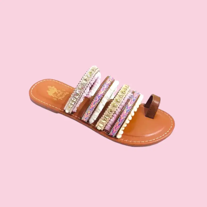 Camel Threads Boho Era Sandals