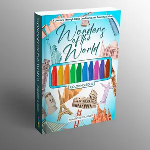 Wonders of the World Coloring Kit
