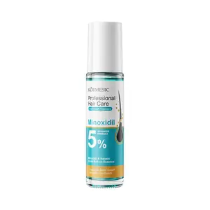 [BUY 1 GET 1 FREE] Advanced Hair Density Roll-On Serum | 5% Minoxidil &Keratin, 3% Rosemary,  | Scalp Serum for Reduced Hair Fall | Men & Women