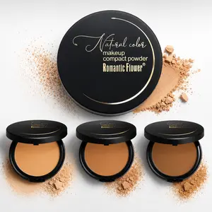 Waterproof Sweatproof Setting Powder Palette, Matte Buildable Coverage, Suitable for All Skin Tones, Brightening & Contouring Effect, Women Makeup Cosmetic