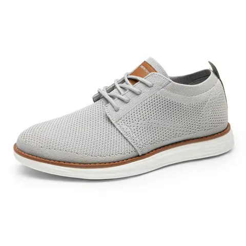 BRUNO MARC Men's Mesh Fabric Oxford Sneakers - Breathable Mesh Footwear, Adjustable Lace-Up Chill Casual Flat Lifestyle Shoe Trainers, Walking Shoes for Back to School