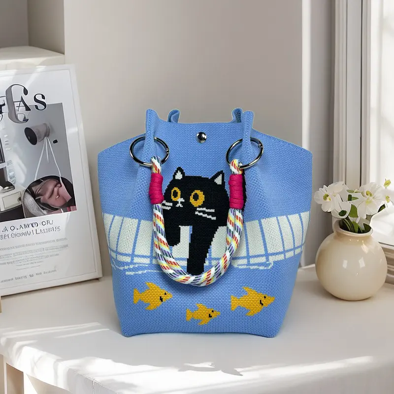 Cat and fish