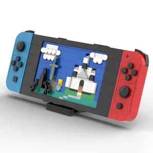 Classic Game Machine Model Building Blocks, Handheld Design, Adult Gift, Collectible Toy, Retro Gaming Decor, Perfect for Nostalgia Fans